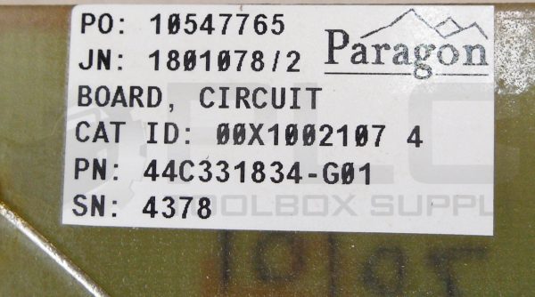 GENERAL ELECTRIC 44C331834-G01 POWER SUPPLY MONITOR & ALARM BOARD - Image 4