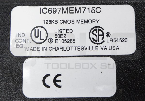 GE FANUC IC697MEM715C MEMORY MODULE - Image 4