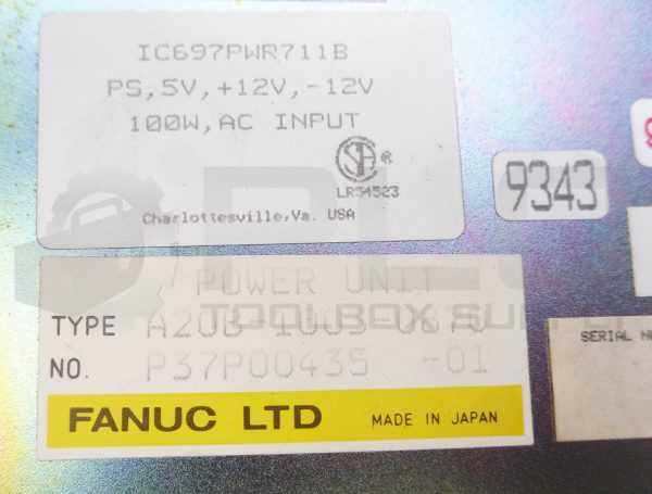 FANUC A20B-1003-0870 POWER UNIT SERIES 90-70 - Image 5