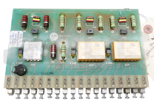 REFURBISHED ALLEN BRADLEY MPS072 102876 SIGNAL ISOLATOR BOARD - Image 2