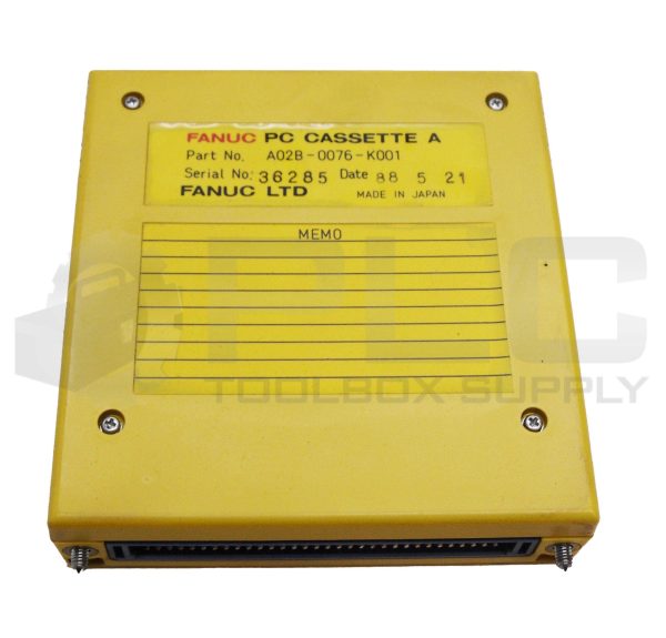 FANUC A02B-0076-K001 PC CASSETTE A - Image 3