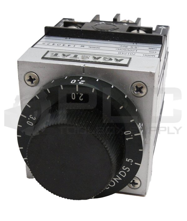 NEW AGASTAT 7012AB TIME DELAY RELAY 120V 60HZ .5-5SEC