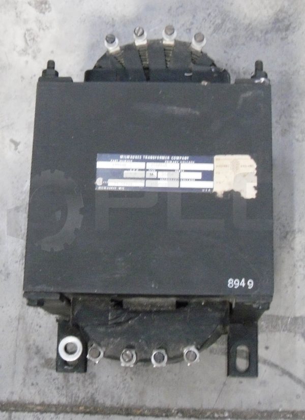 MILWAUKEE TRANSFORMER CO 100950 TRANSFORMER 480V 50/60HZ TYPE M