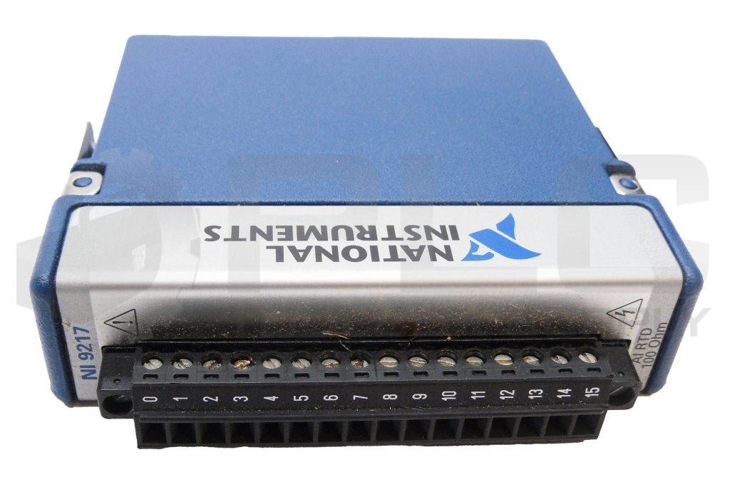 NATIONAL INSTRUMENTS NI 9217 24 BIT RTD ANALOG INPUT PLC Toolbox Supply