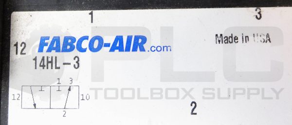 FABCO-AIR 14HL-3 PNEUMATIC SWITCH - Image 5