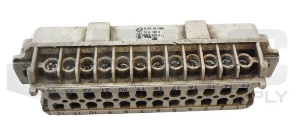 EPIC H-BE 10.1960 MALE CONNECTOR INSERT 16A 380V - Image 3