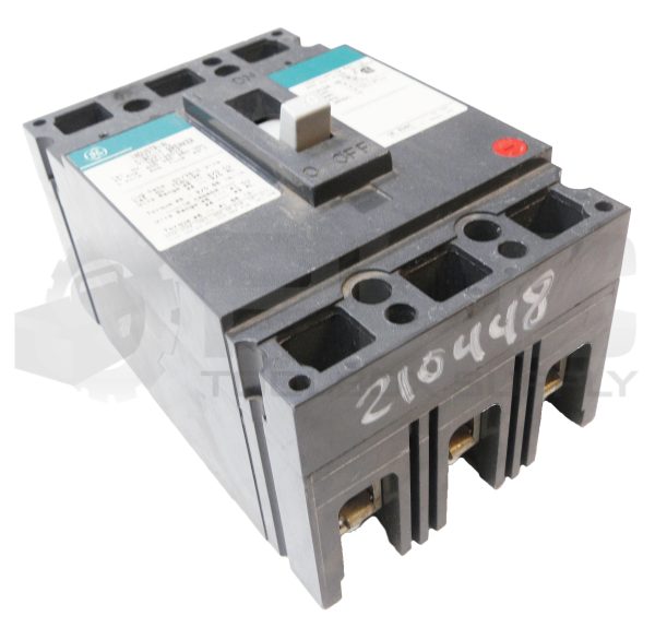 GENERAL ELECTRIC TED136070 INDUSTRIAL CIRCUIT BREAKER 70A 600VAC 250VDC 3 POLE - Image 2