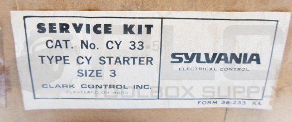 SEALED NEW SYLVANIA CY33 SERVICE KIT SIZE 3 TYPE CY STARTER CY33-5 *READ* - Image 3