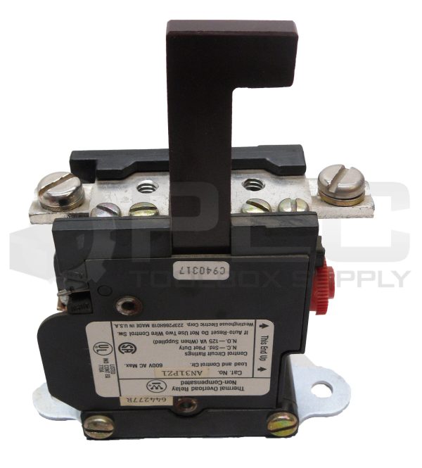 NEW WESTINGHOUSE 64427-7R THERMAL OVERLOAD RELAY AN31PZ1 600VAC RELIANCE ELECTRI