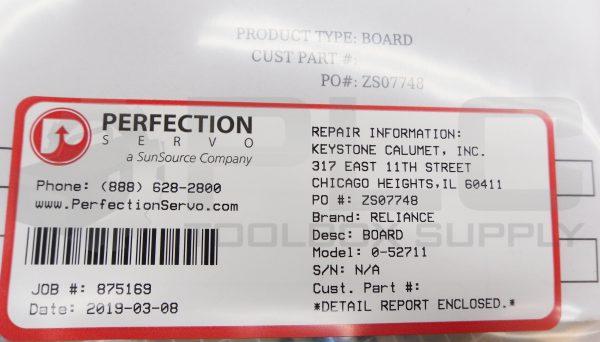GENERAL ELECTRIC 0-52711 PC BOARD REPAIRED - Image 5