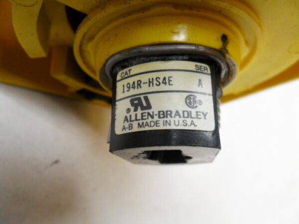 ALLEN BRADLEY 194R-HS4E /A DISCONNECT SWITCH - Image 4