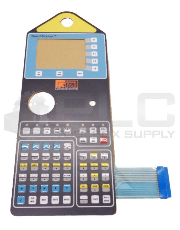 NEW LASERDYNE SYSTEMS TEACHVISION CONTROL PANEL MEMBRANE