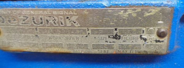 DEZURIK 9207207 VALVE ACTUATOR 2" 28-FV-97 - Image 7