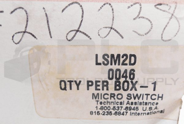 NEW HONEYWELL LSM2D MICRO SWITCH 600VAC 10A *READ* - Image 6