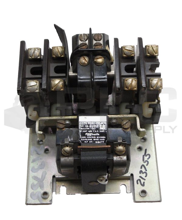 NEW A.O. SMITH 5UH4-2 LATCHING RELAY TYPE PML 10A 600VAC W/ KPMH LATCH UNIT
