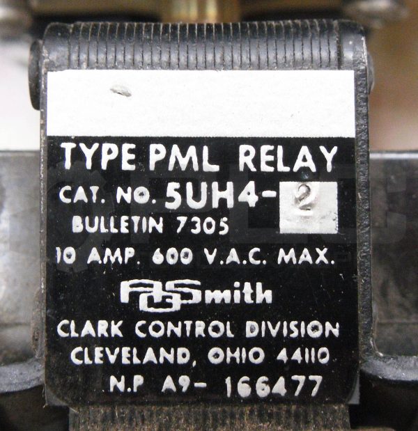 NEW A.O. SMITH 5UH4-2 LATCHING RELAY TYPE PML 10A 600VAC W/ KPMH LATCH UNIT - Image 6