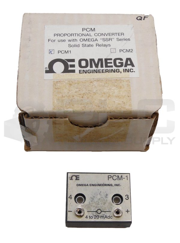 NEW OMEGA ENGINEERING PCM1 PULSE CONTROL MODULE PCM-1