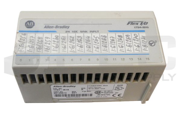LOT OF 2 ALLEN BRADLEY 1794-IB16 /A INPUT MODULE 5VDC - Image 2