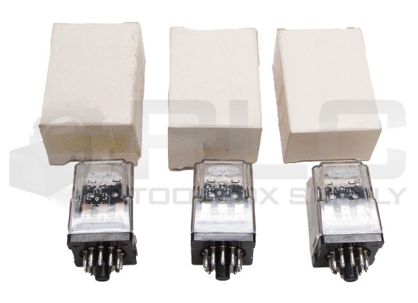 LOT OF 3 NEW DAYTON 3X742E RELAY 10A 120VAC 1/3HP