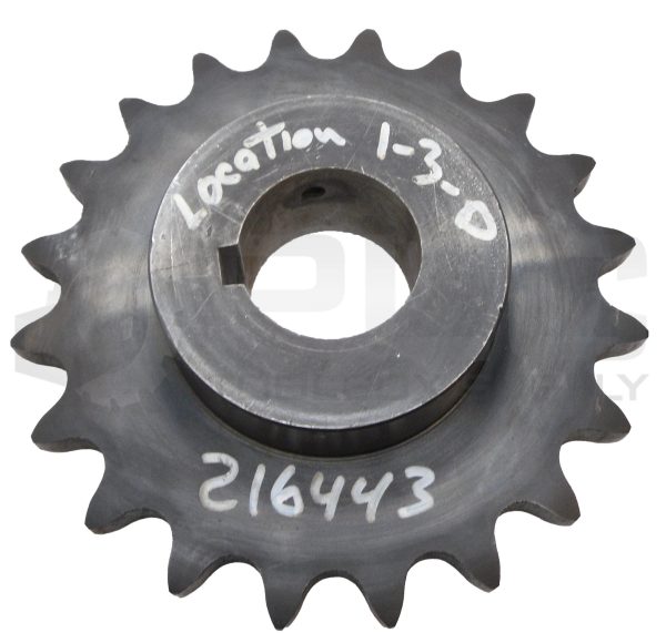 ELITE 100B20H SPROCKET 20 TEETH 2-1/4" BORE - Image 2