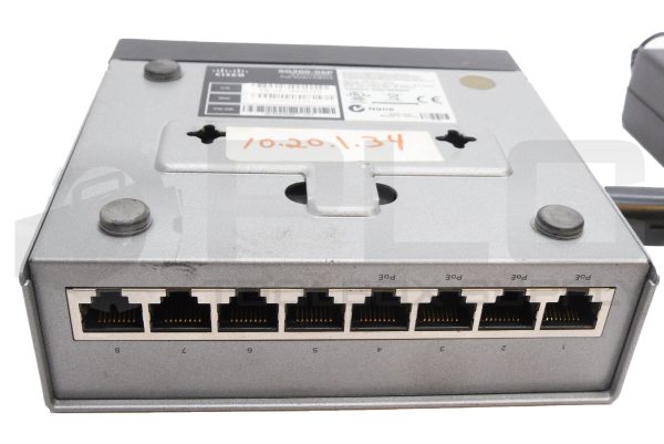 CISCO SG200-08P 8-PORT GIGABIT SMART SWITCH 48VDC 1.25A - Image 3