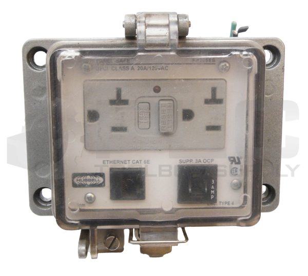 HUBBELL PR205EB INDUSTRIAL ETHERNET 20A 120VAC