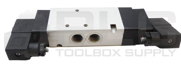 NORGREN V62S611AA318JB PNEUMATIC SOLENOID VALVE W/ (2) 13J COIL - Image 3
