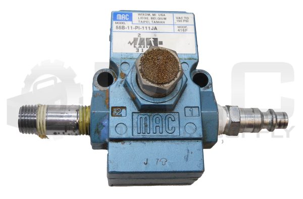 MAC VALVES 55B-11-PI-111JA SOLENOID VALVE 150PSI