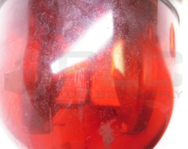 FEDERAL SIGNAL 372 /A1 COMMANDER STROBE LIGHT RED 36V - Image 2
