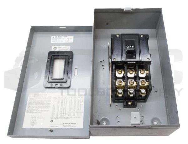 GENERAL ELECTRIC CR1062S3AAT2000 /A MANUAL MOTOR STARTER W/ CR1062S3AAT1000 - Image 4