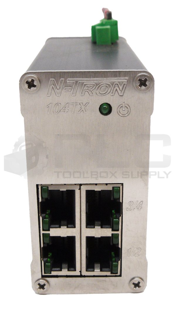 N-TRON 104TX ETHERNET SWITCH 10-30VDC 0.35A - Image 2