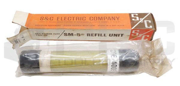 NEW S&C ELECTRIC 132600R4 POWER FUSE TYPE SM 400E A *READ*