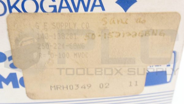 NEW YOKOGAWA 143-138281 PANEL METER 0-20DC AMPS 250-224-GBNG *READ* - Image 6