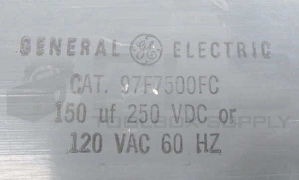 GENERAL ELECTRIC 97F7500FC CAPACITOR 250VDC 120VAC 60HZ - Image 4
