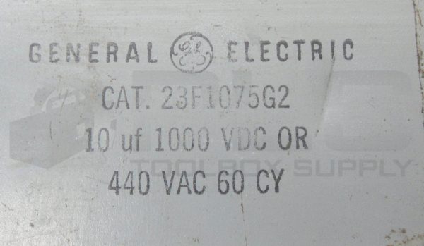 GENERAL ELECTRIC 23F1075G2 CAPACITOR 1000VDC 440VAC 60HZ - Image 4