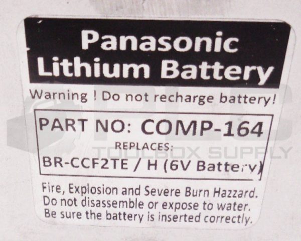 NEW PANASONIC COMP-164 LITHIUM BATTERY - Image 5