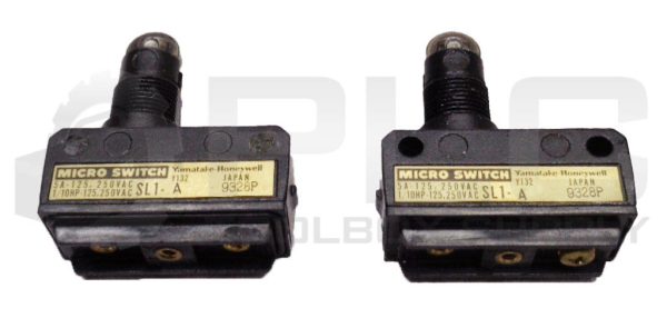 LOT OF 2 YAMATAKE HONEYWELL SL1-A MICRO LIMIT SWITCH