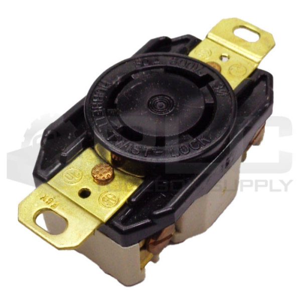 NEW HUBBELL HBL2740 TWIST LOCK RECEPTACLE - Image 2