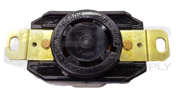 NEW HUBBELL HBL2740 TWIST LOCK RECEPTACLE - Image 4