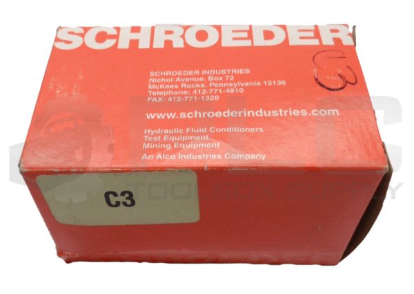 NEW SCHROEDER C3 HYDRAULIC FILTER ELEMENT - Image 5