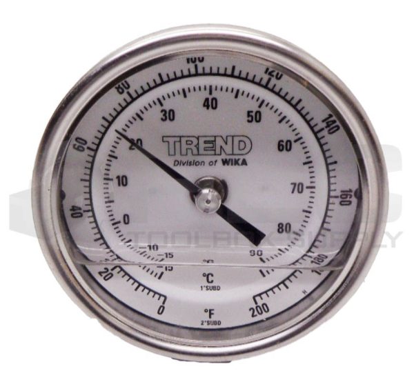 NEW WIKA 30060A005A4SF TREND TI.30 THERMOMETER 0-200°F -15-90°C *READ* - Image 2