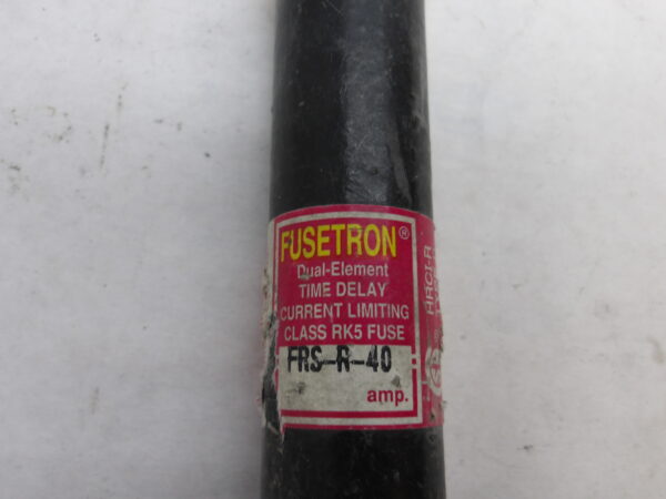 LOT OF 3 BUSSMAN FRS-R-40 DUAL ELEMENT FUSE 40A 600VAC - Image 4