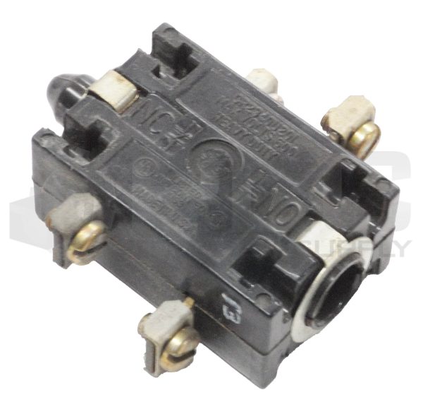 GENERAL ELECTRIC CR2940U201 CONTACT BLOCK SWITCH HEAVY DUTY 600V - Image 3