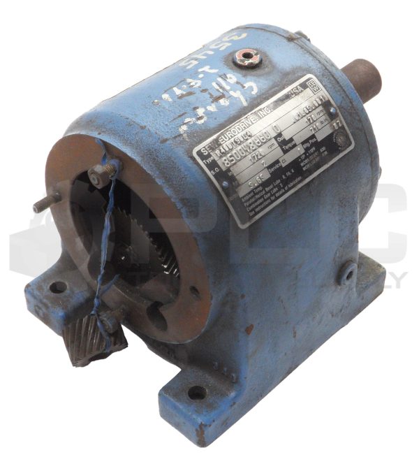 FOR PARTS SEW-EURODRIVE R40DT90L4 INLINE GEARBOX GEAR REDUCER 1720/178RPM 2HP