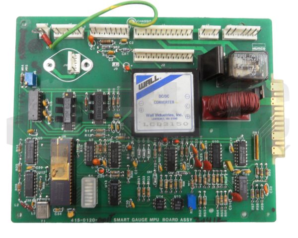 HURCO 415-0120-001T SMART GAUGE MPU BOARD ASSEMBLY 21412 W/ WALL DC/DC CONVERTER - Image 2