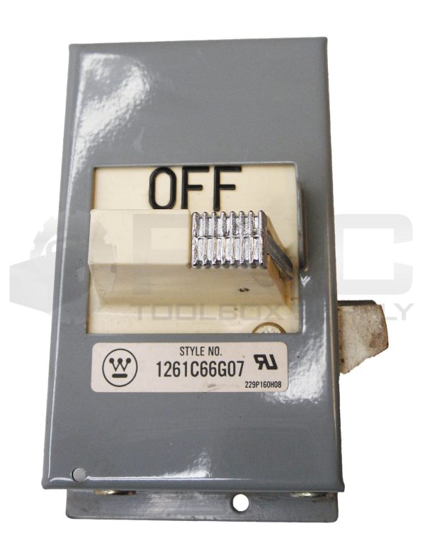 NEW WESTINGHOUSE 1261C66G07 CIRCUIT BREAKER OPERATING SWITCH SMCU150FD *READ* - Image 3