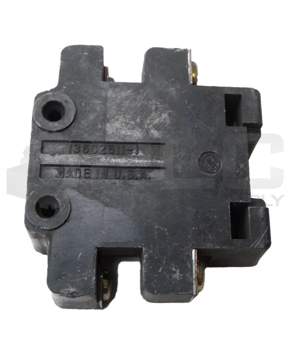 GENERAL ELECTRIC 136C2511-1 AUXILIARY CONTACT BLOCK *READ PARTS ONLY*