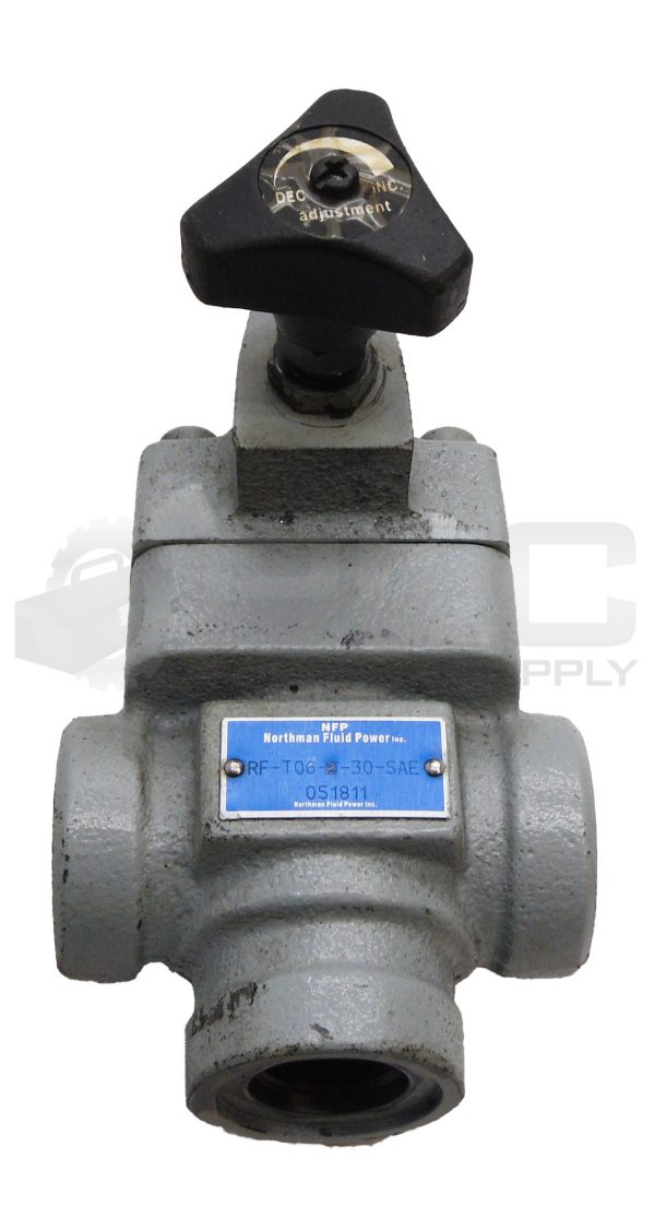 NORTHMAN FLUID PRODUCTS RF-T06-2-30-SAE PRESSURE CONTROL VALVE