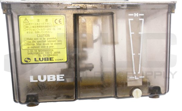 LUBE CORP AMZ100S AUTOMATIC LUBRICATOR 100VAC 50/60HZ 1.8A 2600RPM - Image 5