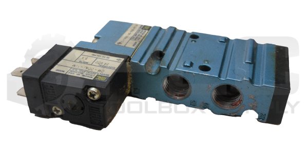 MAC VALVES 411A-B0A-DM-DDAJ-1JM SOLENOID VALVE W/ DM-DDAJ-1JM SOLENOID COIL - Image 2